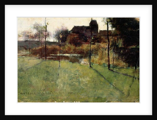 Afternoon by the River at Grez, 1884 by Willard Leroy Metcalf