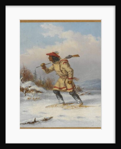 Following the Moose, c.1860 by Cornelius Krieghoff