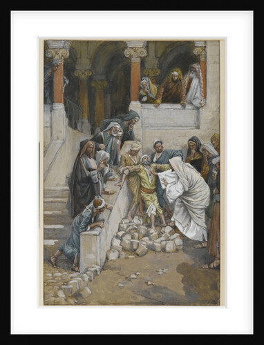 The Blind and Mute Man Possessed by Devils by James Jacques Joseph Tissot