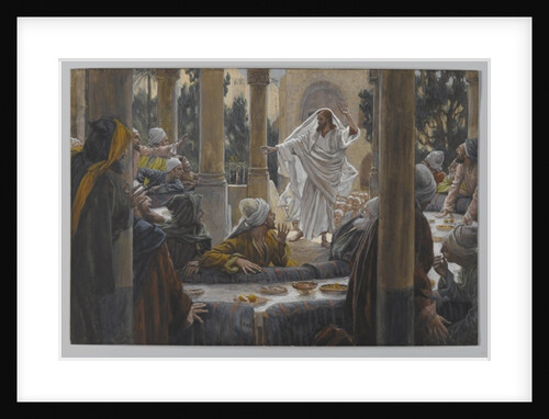 Curses against the Pharisees by James Jacques Joseph Tissot