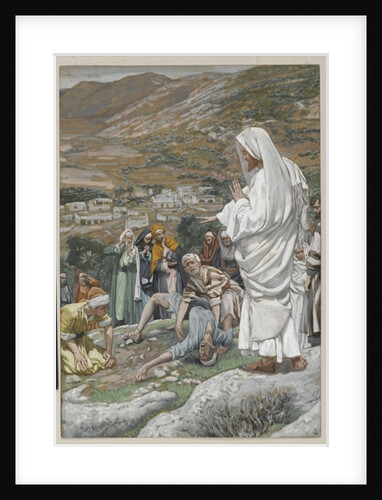 The Possessed Boy at the Foot of Mount Tabor by James Jacques Joseph Tissot