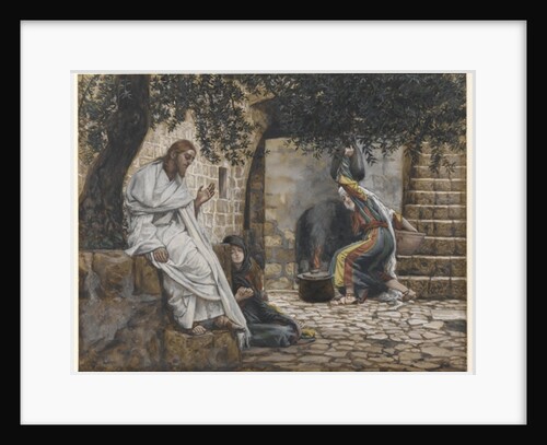 Mary Magdalene at the Feet of Jesus by James Jacques Joseph Tissot