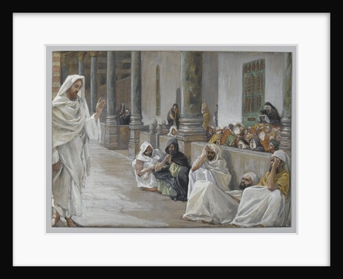 He Who is God Hears the Word of God by James Jacques Joseph Tissot