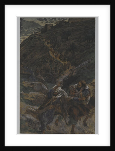 The Flight of the Apostles by James Jacques Joseph Tissot