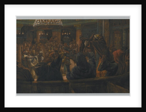The Torn Cloak - Jesus Condemned to Death by the Jews by James Jacques Joseph Tissot