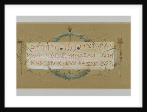 The Title on the Cross by James Jacques Joseph Tissot