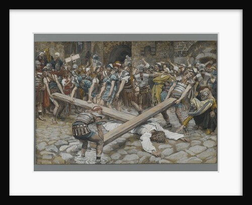 Simon the Cyrenian Compelled to Carry the Cross with Jesus, 1886-94 by James Jacques Joseph Tissot