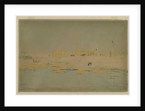 Ruins of Luxor by Henry Bacon