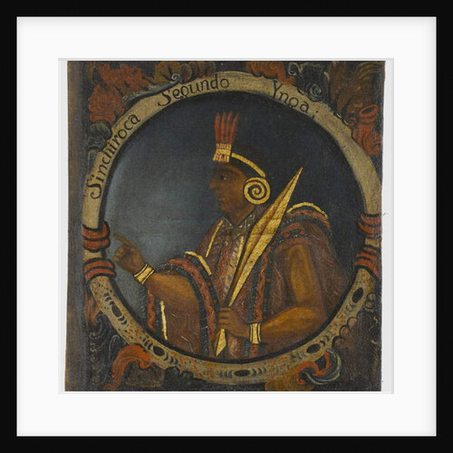 Sinchi Roca, Second Inca King, mid 18th century by School Peruvian
