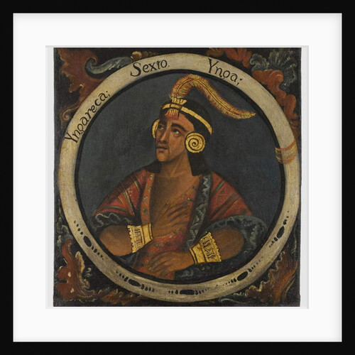 Inca Roca, Sixth Inca King, mid 18th century by School Peruvian