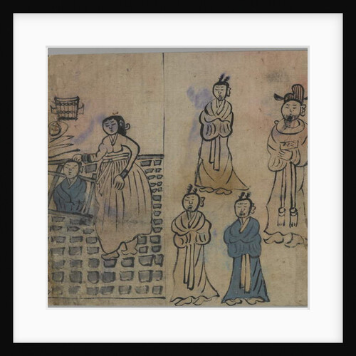 Genre Scene, 1 of 4, 19th century by Korean School