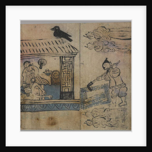 Genre Scene, 1 of 4, 19th century by Korean School