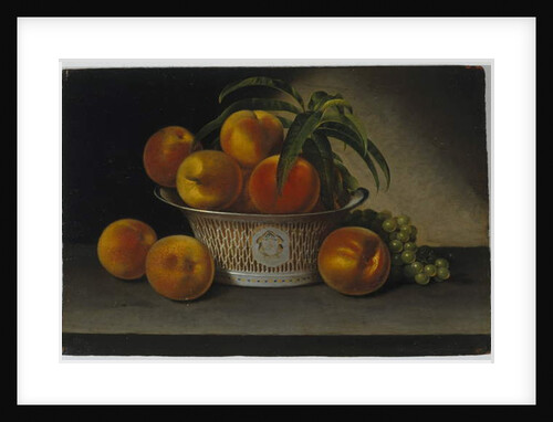 Still Life with Peaches, 1821 by Raphaelle Peale