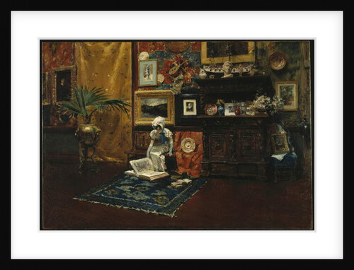 Studio Interior, c.1882 by William Merritt Chase