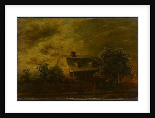 Farmhouse of F. B. Guest, c.1868 by Ralph Albert Blakelock