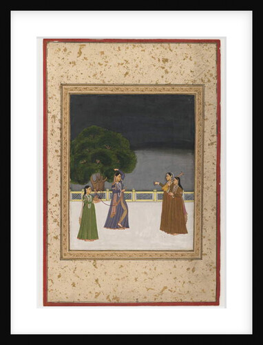 Miniature painting, late 18th- 19th century by School Indian