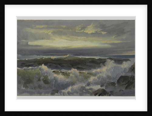 A Rough Surf, after 1890 by William Trost Richards