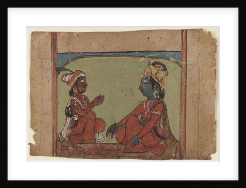 Miniature painting by Indian School