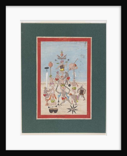 Miniature painting, c.1810 by Indian School