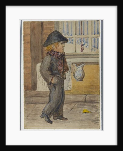 Police Gazette Newspaper Boy, 1864 by Karl L.H. Mueller