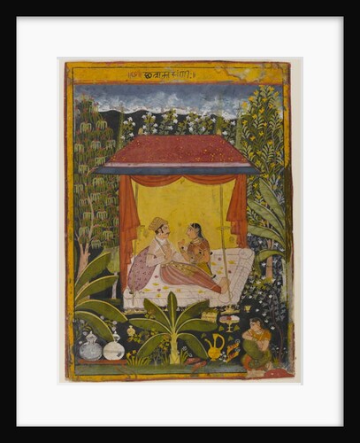 Unidentified Page from a Dispersed Nayika Series, c.1650-1660 by Indian School