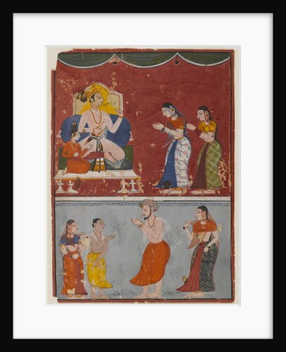 Page from an Unidentified Series, c.1650 by Indian School