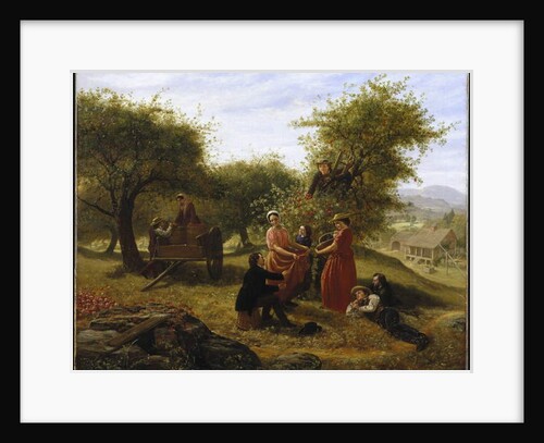Apple Gathering, 1856 by Jerome Thompson