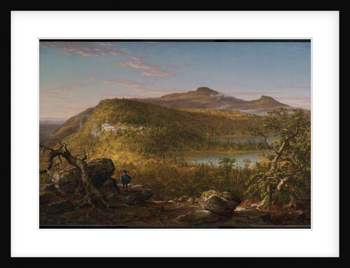 A View of the Two Lakes and Mountain House, Catskill Mountains, Morning, 1844 by Thomas Cole