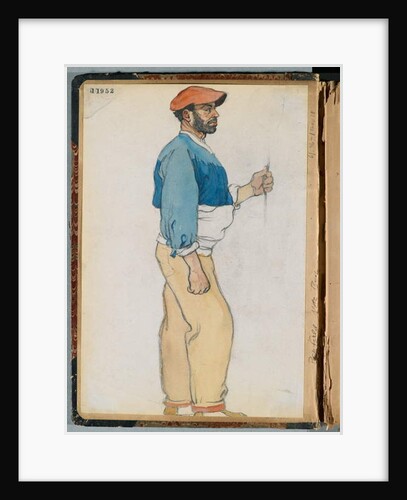 Sketch of a Spanish man, 1906 by Edward Penfield