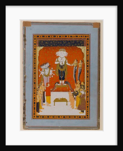 Devotions to Nagadevata, Rajasthan, c.1790 by Indian School
