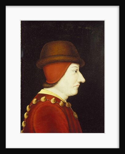 Portrait of Louis XI by Jean Fouquet