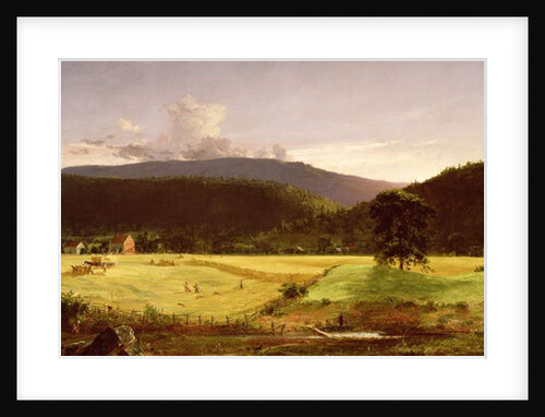 Bareford Mountains, West Milford, New Jersey, 1850 by Jasper Francis Cropsey