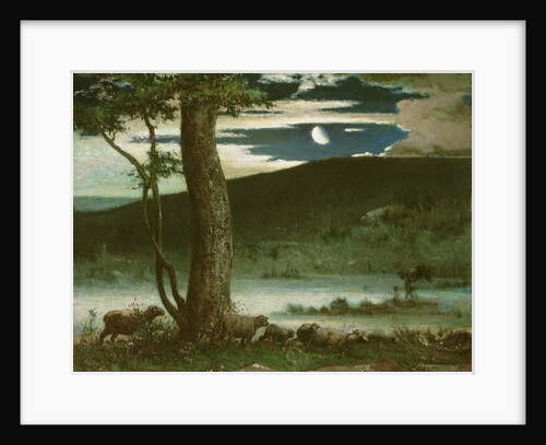 The Midnight Moon by Elliott Daingerfield