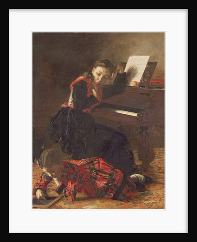 Home scene, c.1870-71 by Thomas Cowperthwait Eakins