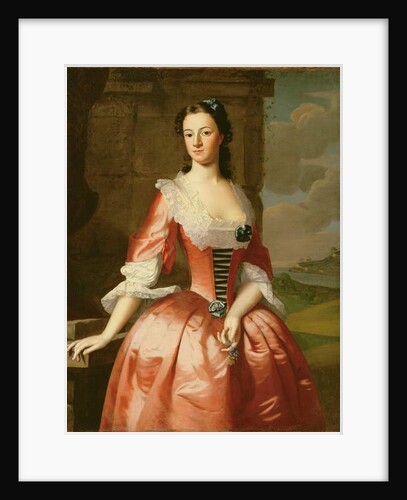 Portrait of a Mrs John Vinal 1748 by Robert Feke