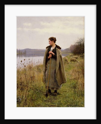The Shepherdess, 1896 by Daniel Ridgway Knight