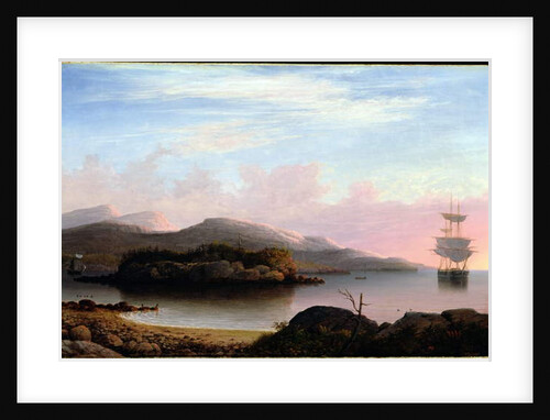 Off Mount Desert Island, 1856 by Fitz Henry Lane