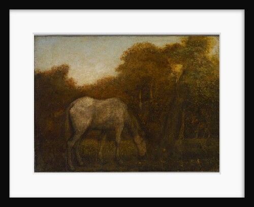 The Grazing Horse, mid 1870s by Albert Pinkham Ryder