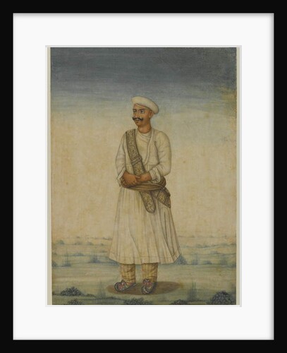 Portrait of a man by Indian School