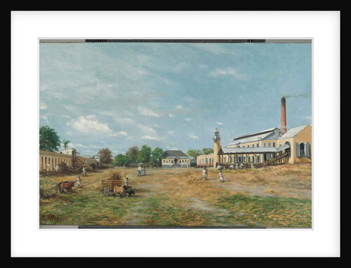 Hacienda La Fortuna, 1885 by Francisco Oller