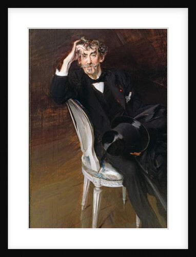 Portrait of James Abbott McNeil Whistler 1897 by Giovanni Boldini
