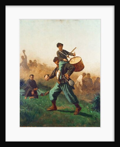 A Study for The Wounded Drummer Boy by Eastman Johnson