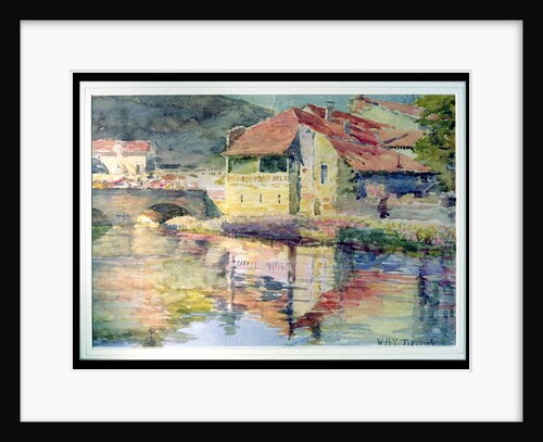Continental Township on a River by William Holt Yates Titcomb
