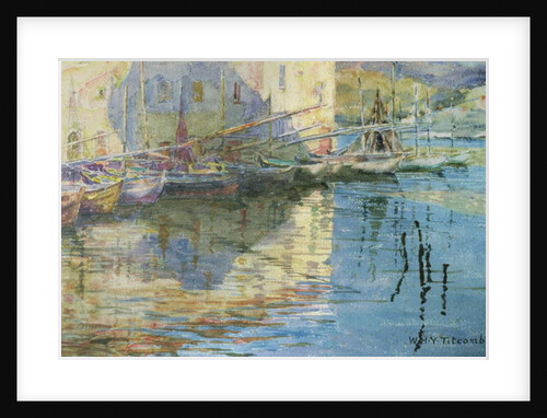 Boats in Venice by William Holt Yates Titcomb