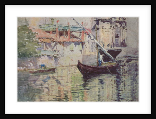 A Side Canal, Venice by William Holt Yates Titcomb