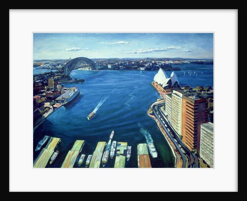 Sydney Harbour, PM, 1995 by Ted Blackall