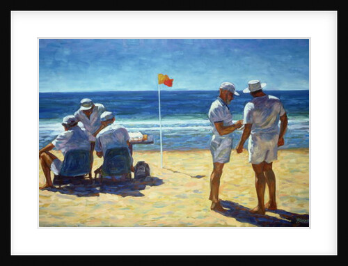 Judges at the Lifesaving Carnival, 1993 by Ted Blackall