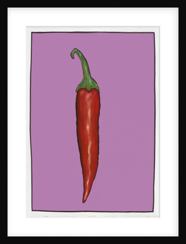 Chilli pepper purple,2004 by Sarah Thompson-Engels