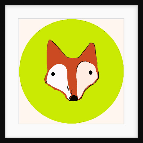 Fox face, 2015 by Sarah Thompson-Engels