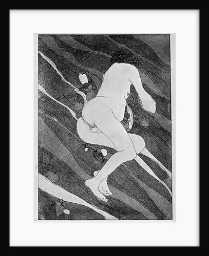 Naked man 1983 by Sarah Thompson-Engels